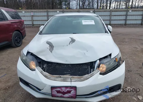 2013 Honda Civic Lx z USA, uszkodzony, nr VIN 19XFB2F5XDE007702